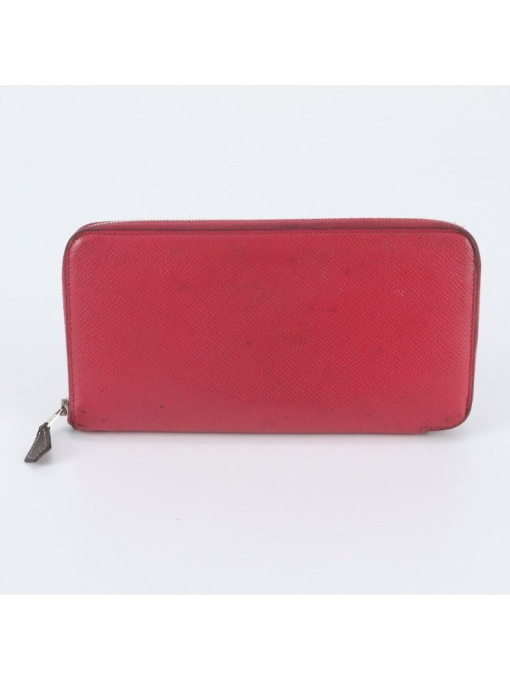 Hermes Azap Long Silk'in Leather Wallet Zip Around